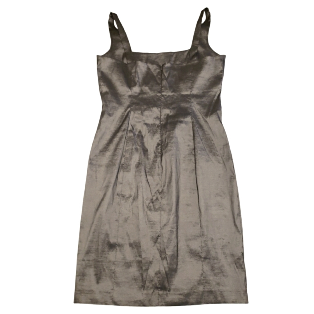 Calvin Klein Sleeveless Satin Sheath Dress